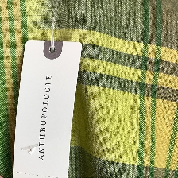 ANTHROPOLOGIE PILCRO PLAID COTTON BLOUSE NWT - Picture 13 of 13